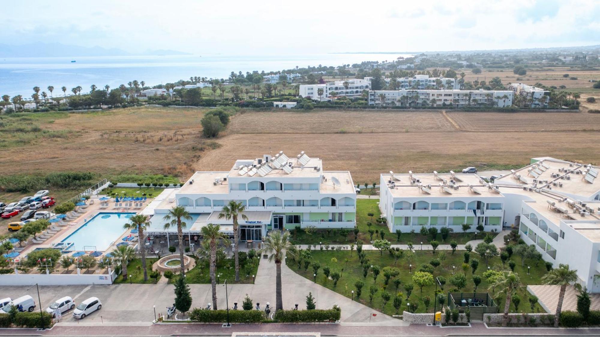 Tropical Sol Hotel Tigkaki  Ngoại thất bức ảnh