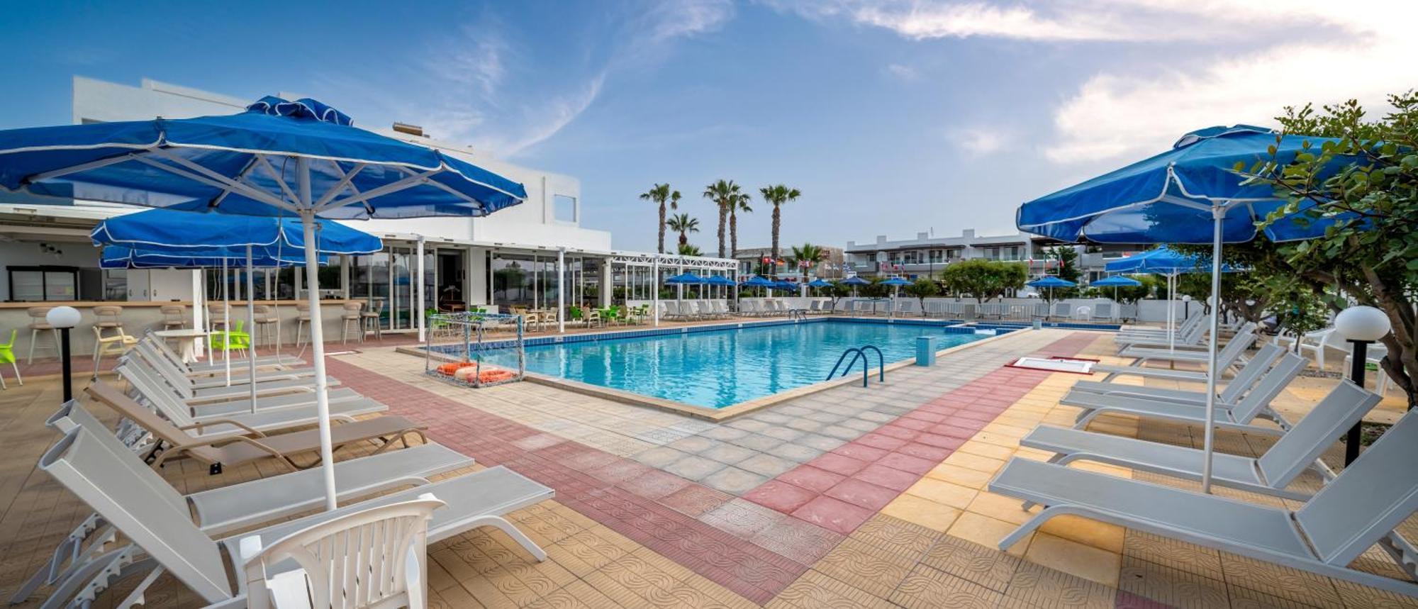 Tropical Sol Hotel Tigkaki  Ngoại thất bức ảnh