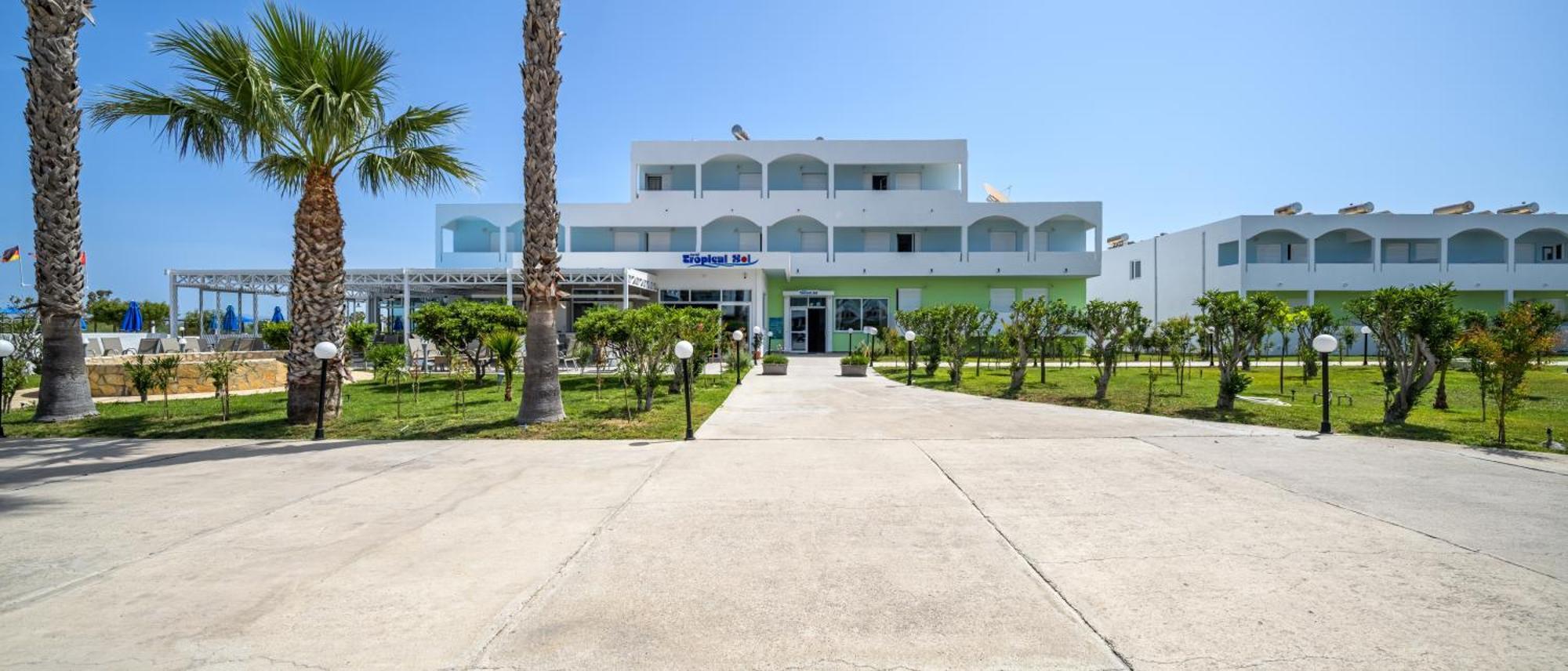 Tropical Sol Hotel Tigkaki  Ngoại thất bức ảnh