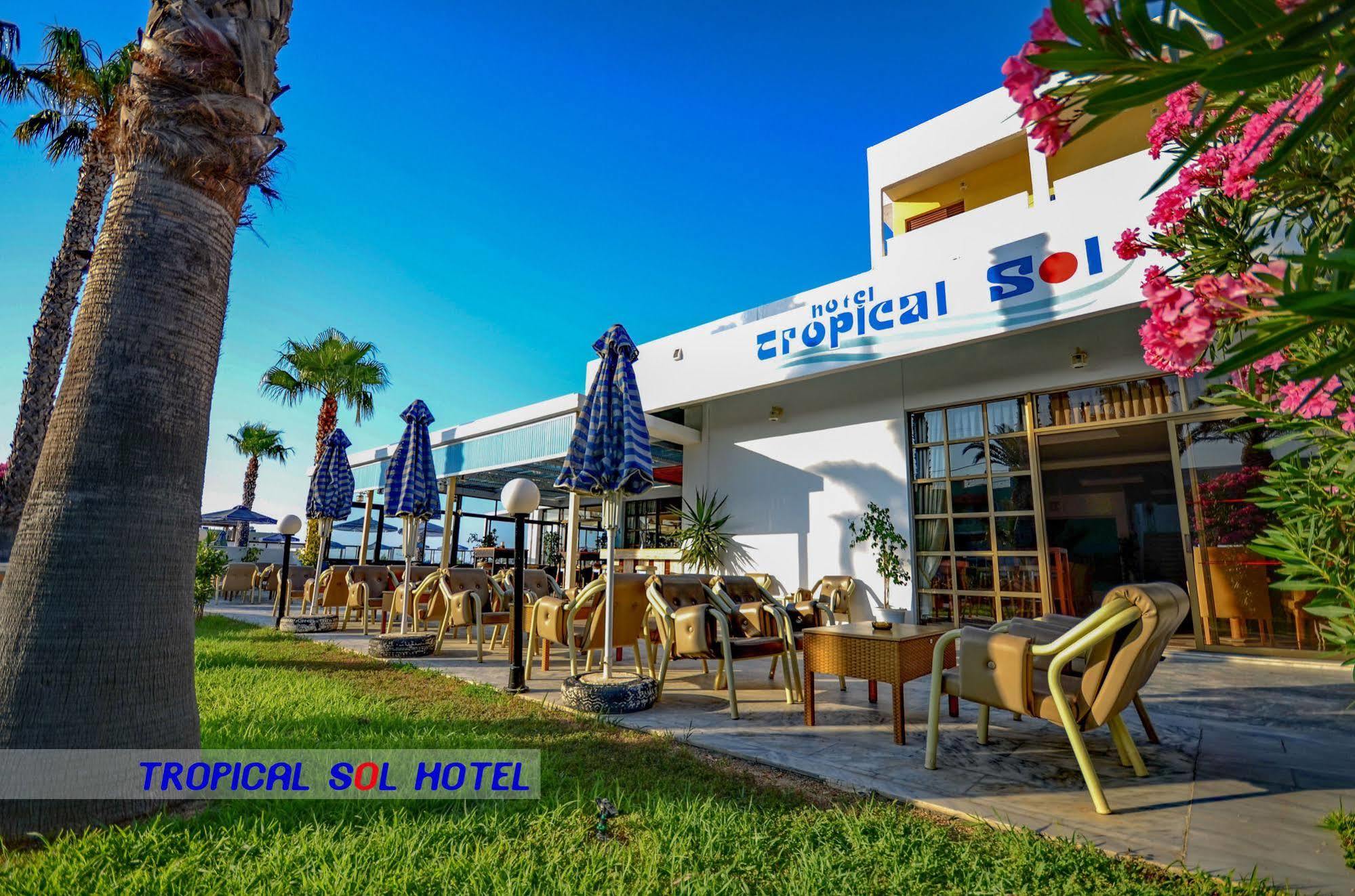 Tropical Sol Hotel Tigkaki  Ngoại thất bức ảnh