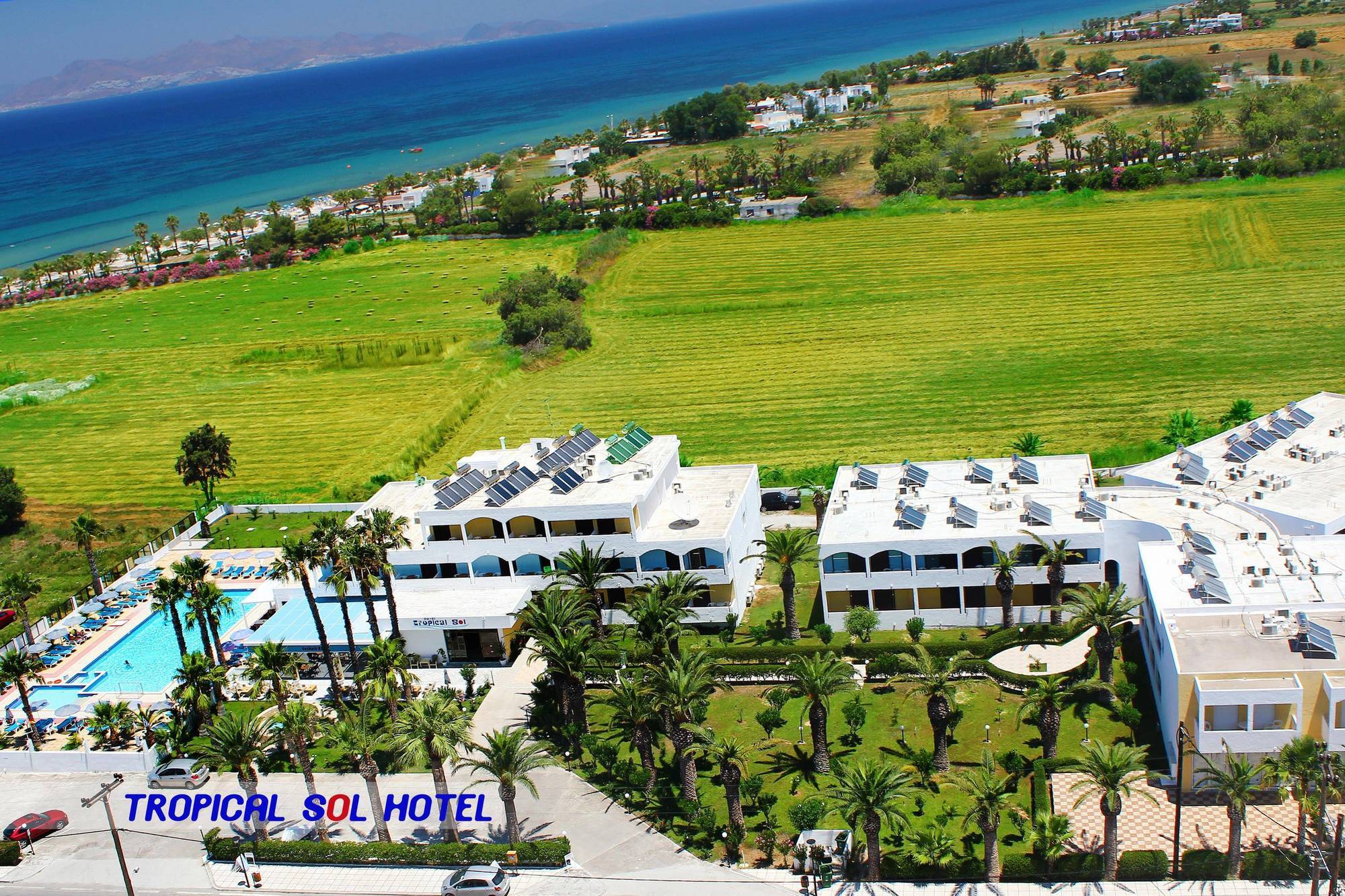 Tropical Sol Hotel Tigkaki  Ngoại thất bức ảnh